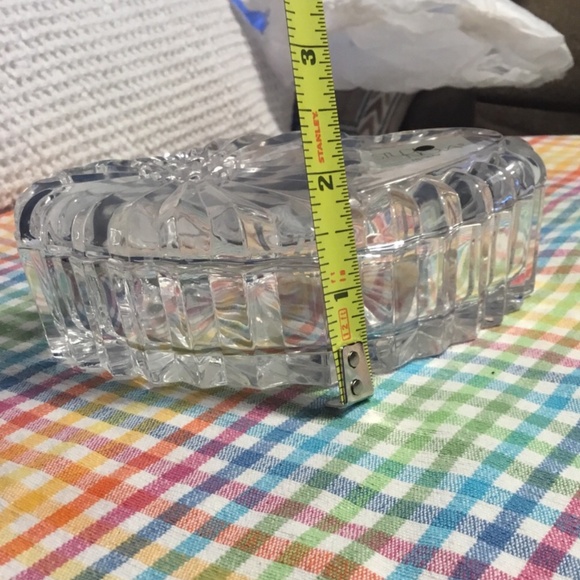 Vintage Studio Nova Crystal Covered "Heart to Heart" Jewelry Box Japan NIB - Picture 7 of 7